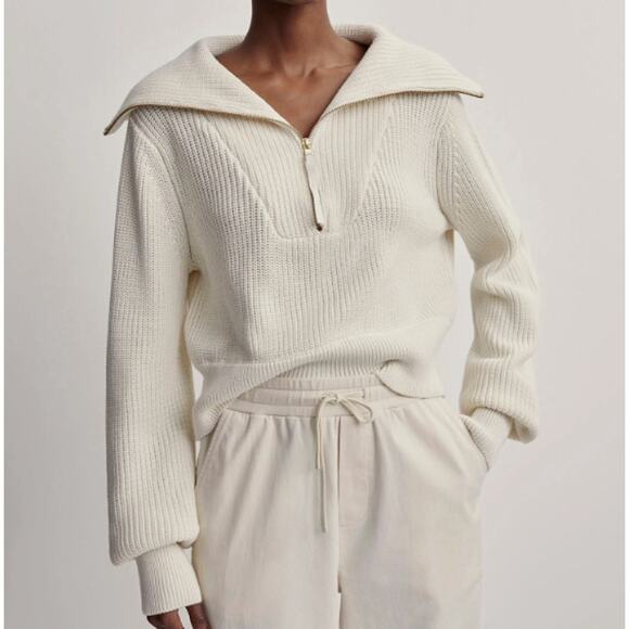 Varley Cream Sweater - Picture 2 of 8